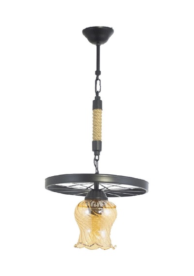 Spor Modern Rustik Retro Tekli Model Teker Sarkıt Avize L