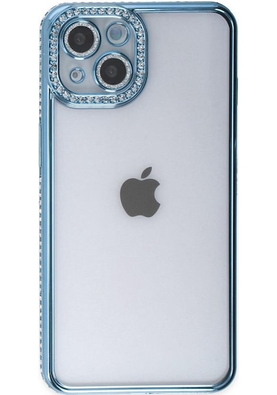 Apple Uyumlu iPhone 14 Kilif Koruma Lensli Tasli Dizayn Seffaf Kapak 561970938