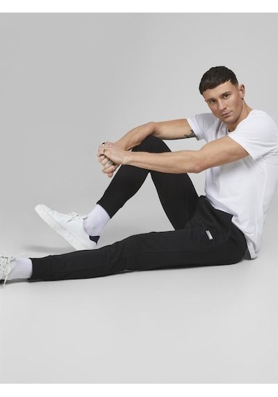 Jack & Jones Jack&jones Jpstwıll Jjaır Sweat Pants Noos Bex Erkek Eşofman Altı 12184970-black Siyah