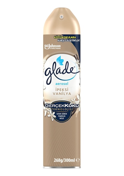 Glade Aerosol Oda Kokusu İpeksi Vanilya 300ml 2 Adet Diğer