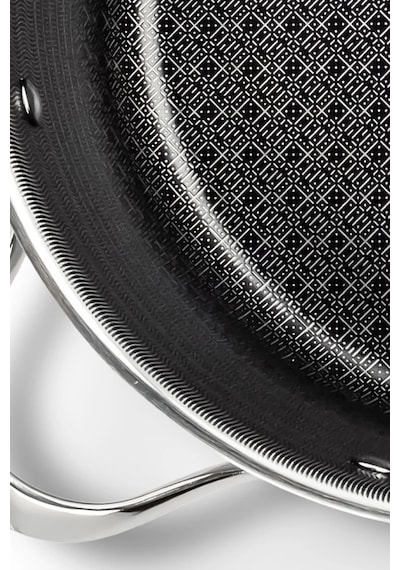 Uniqella Silver Pro Serisi 24cm Derin Tencere 5.3l Cam Kapaklı Çelik