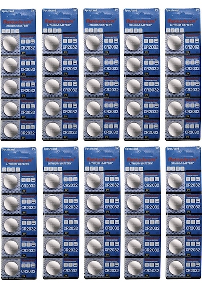Mettzchrom Cr2032 3v Lityum Pil 1 Kutu 100 Adet