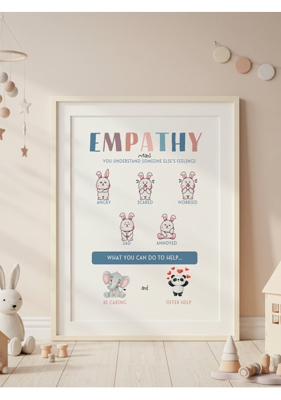 Empathy Dijital Baskı Poster V2 Çerçevesiz
