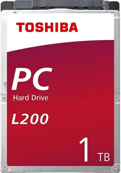 Toshiba L200 HDWL110UZSVA 2.5" 1 TB 5400 RPM SATA 3 128 MB HDD