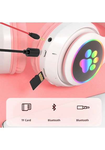 STN28 Vilya Bluetooth Kedi Kulaküstü Kulaklık