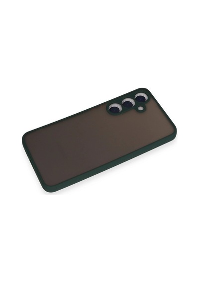 Samsung Uyumlu Galaxy S24 Kılıf Montreal Silikon Kapak Yeşil