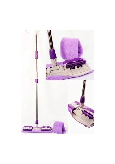 Hrz Teleskopik Mandallı Mikrofiber Sihirli Mop Yüzey Temizleyici