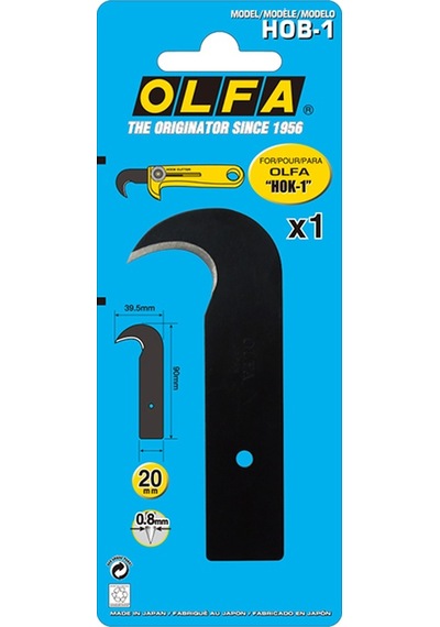 Olfa Hob-1 Yedek Bıçak Hok-1 Maket Bıçağı Yedek Ucu