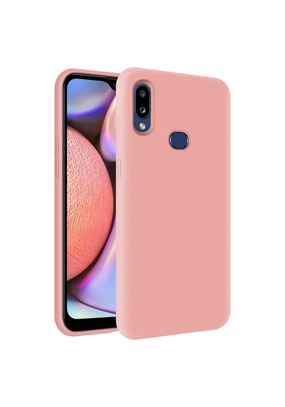 KZY İletişim Samsung Galaxy Uyumlu A10s içi Kadife Soft Logosuz Lansman Silikon Kapak