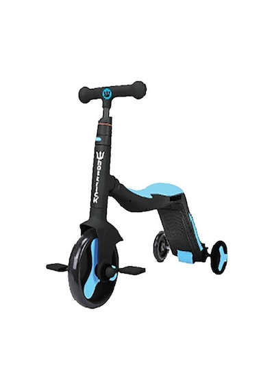 Hattrick Scs190-br 3 Fonksiyonlu Işıklı Müzikli Oturaklı Pedallı Mavi Çocuk Scooter
