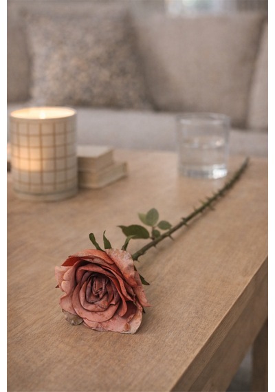 Blush Rose Yapay Gül Çok Renkli