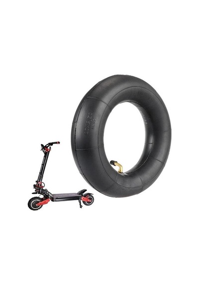 10x2.5 İnç Elektrikli Scooter İç Lastik Şambrel 90 Derece Eğri Sibop