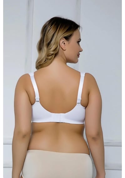 Moonlight 2119 Minimizer Toparlayıcı Balenli Sütyen BEYAZ
