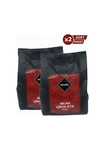 Sıcak Çikolata 1 Kg X 2 Adet, Kakaolu Sütlü Içecek Tozu 1000 Gr X 2 Adet