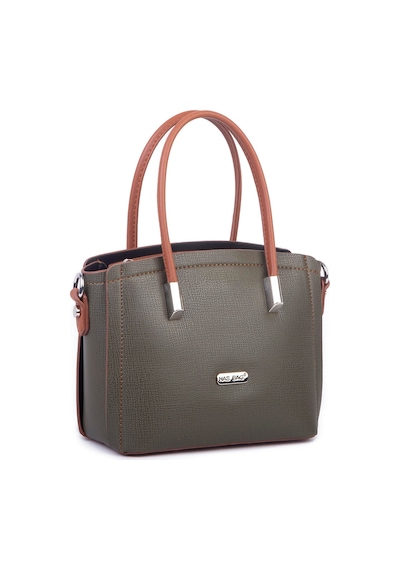 Nas Bag Kadın Mini El Ve Çapraz Çanta Yeşil Taba Yesil