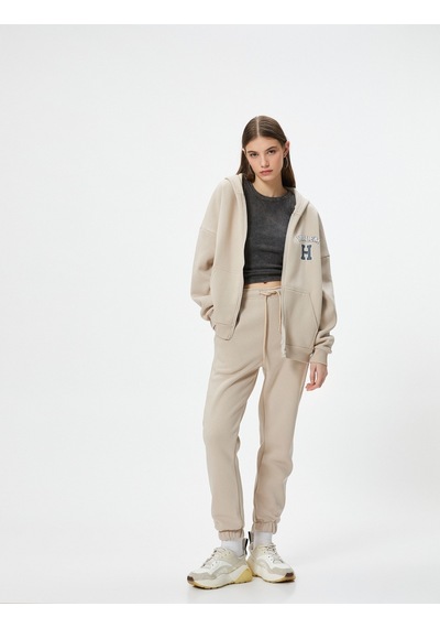 Koton Jogger Eşofman Altı Beli Lastikli Bağcıklı Cep Detaylı Bej 4wal40002ık 4WAL40002IK057 Ekru Koton Jogger Eşofman Altı Beli Lastikli Bağcıklı Cep Detaylı Bej 4wal40002ık 4WAL40002IK057 Ekru