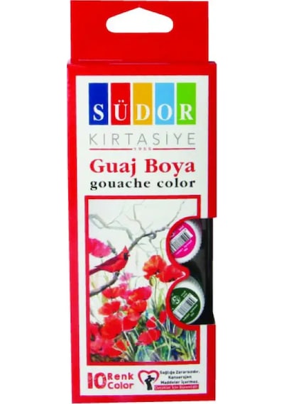10'lu Cam Guaj Boya 10'lu