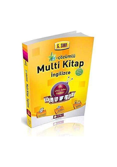 6. Sınıf E-çözümlü Multi Kitap İngilizce: Multi Kitap Üyelik Kartı İle Birlikte