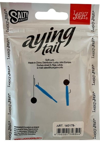 Lucky John Aying Tail 2'' 5.1cm Lrf Silikonu 12'li Paket