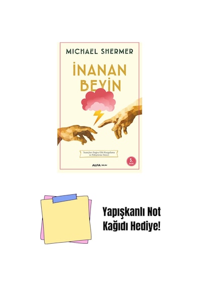 İnanan Beyin + Yapışkanlı Not Kağıdı