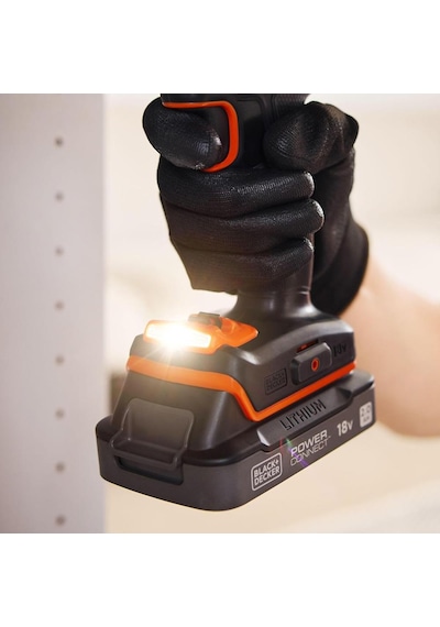 Black+Decker BCD382D2XK 18 V 2.0 Ah Çift Akülü Delme Vidalama