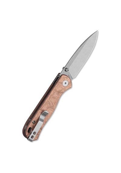 Qsp Ferret Bakır + G10 Sap Nitro V Çelik Kamp Çakısı Qs170-e1 Kum