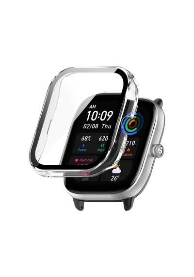 Amazfit Gts 4 Mini İçin Kılıf Clear Premium Slim Watchband Şeffaf Gts 4 Mini İle Uyumlu Kılıf - Şeffaf Çok Renkli Amazfit Gts 4 Mini İçin Kılıf Clear Premium Slim Watchband Şeffaf Gts 4 Mini İle Uyumlu Kılıf - Şeffaf Çok Renkli