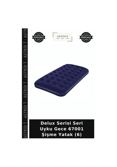 Delux Serisi Seri Uyku Gece 67001 Şişme Yatak 6 Diğer