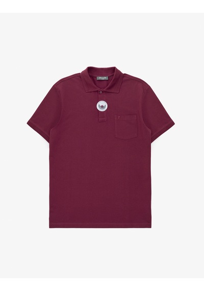 Pierre Cardin Erkek Bordo Tişört Basic 50321144-vr014