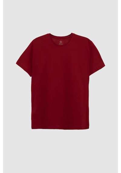 D's Damat Ds Damat Relaxed Fit Bordo %100 Pamuk T-shirt 6hc14ort02005 Bordo D's Damat Ds Damat Relaxed Fit Bordo %100 Pamuk T-shirt 6hc14ort02005 Bordo