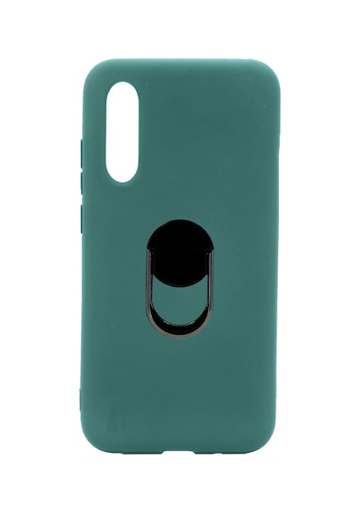 Nettech Huawei Y8p Uyumlu Leather Ring Nano Arka Koruma Kılıf