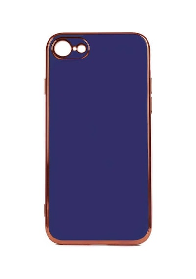 Apple Uyumlu iPhone Se 2022 Kılıf Zore Bark Kenarları Altın Renk Kılıf