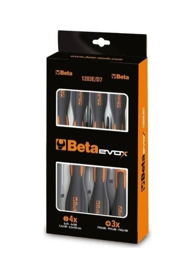 Beta 1203e/d6 Düz Ve Yıldız Tornavida Seti 6 Prç