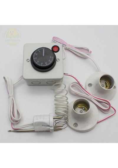 Termostat Kontrollü Düğmeli Yanan 1 Lamba Çıkışlı 1 Sabit Duyu