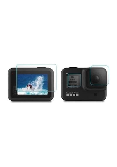 Oem Marka Gopro 8 İçin 2'li Lcd Koruyucu Siyah