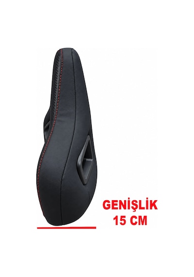 Universal Araç Koltuk Kafalığı Spor Yarış Tipi Lüx Deri Oto Başlık-karbon