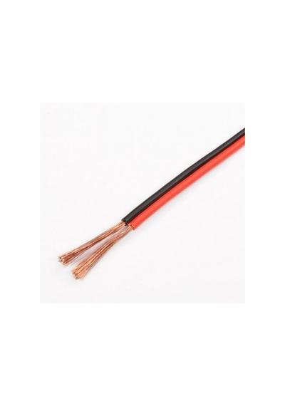 Aksan Çiftli Hoparlör Kablosu 50 Metre 2x1mm Siyah Kırmızı