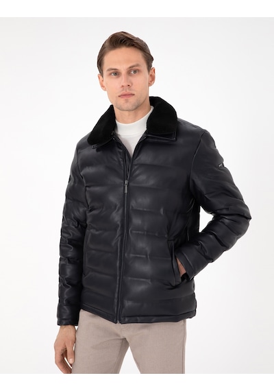 Pierre Cardin Lacivert Suni Deri Mont 50300555-200