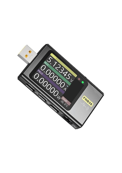 Fnırsı Fnb58 Bluetooth Usb Voltmetre Ampermetre Test Cihazı
