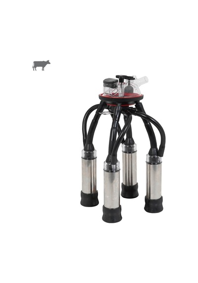 Melasty Süt Sağma Makinesi 240 Cc Sağım Demeti Yarım Tip Paslanmaz Kılıflı