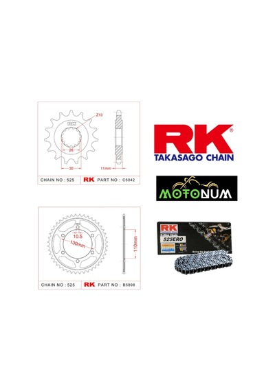 Yamaha Tracer 900 18-20 Rk Premium Zincir Dişli Seti - Yüksek Performans Ve Uzun Ömür