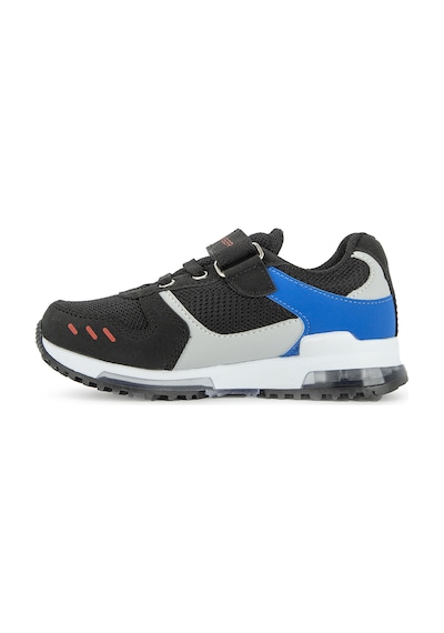 Slazenger EDMOND KTN Çocuk Cırt Cırtlı Siyah Sneaker