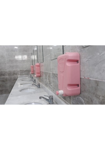 Tuncel Teknik 5kg Sıvı Sabunluk Özel Üretim Pembe