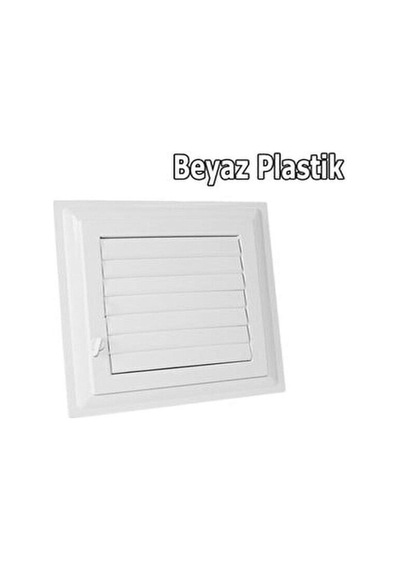 Panjurmen Plastik Panjur Banyo Wc Menfezi 30x30 Cm