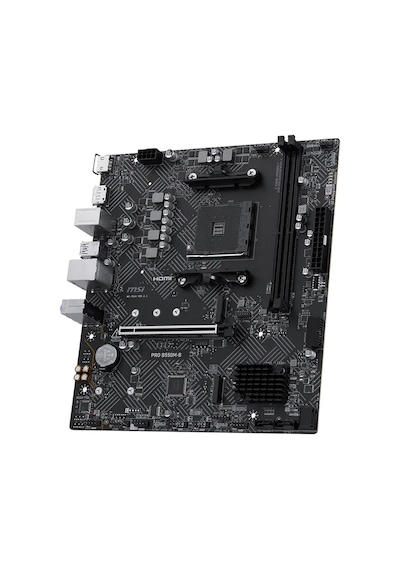 Msı Pro B550m-b Am4 Ddr4 4600 Oc Hdmı Dp 2x M.2 Usb 5gbps Matx 35127857