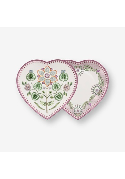 Pip Studio Mor Porselen Servis Tabağı 21,5 Cm