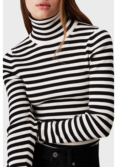 Calvin Klein Kadın Kazak J20j224225 Ybı Beyaz-siyah Beyaz - Siyah