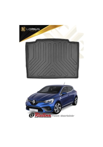 Rizline Renault Clio 5 2019 Sonrası 3D Bagaj Havuzu