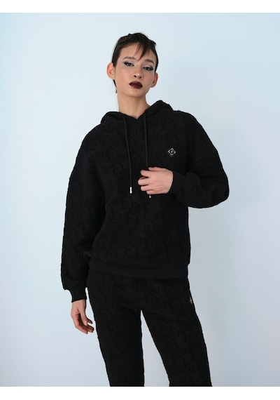 LOFT Oversize Kadın Sweatshirt Lf2036861 Q1.v1 Siyah