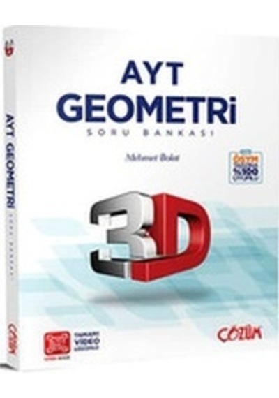 3d Yayınları Ayt Geometri 3d Soru Bankası